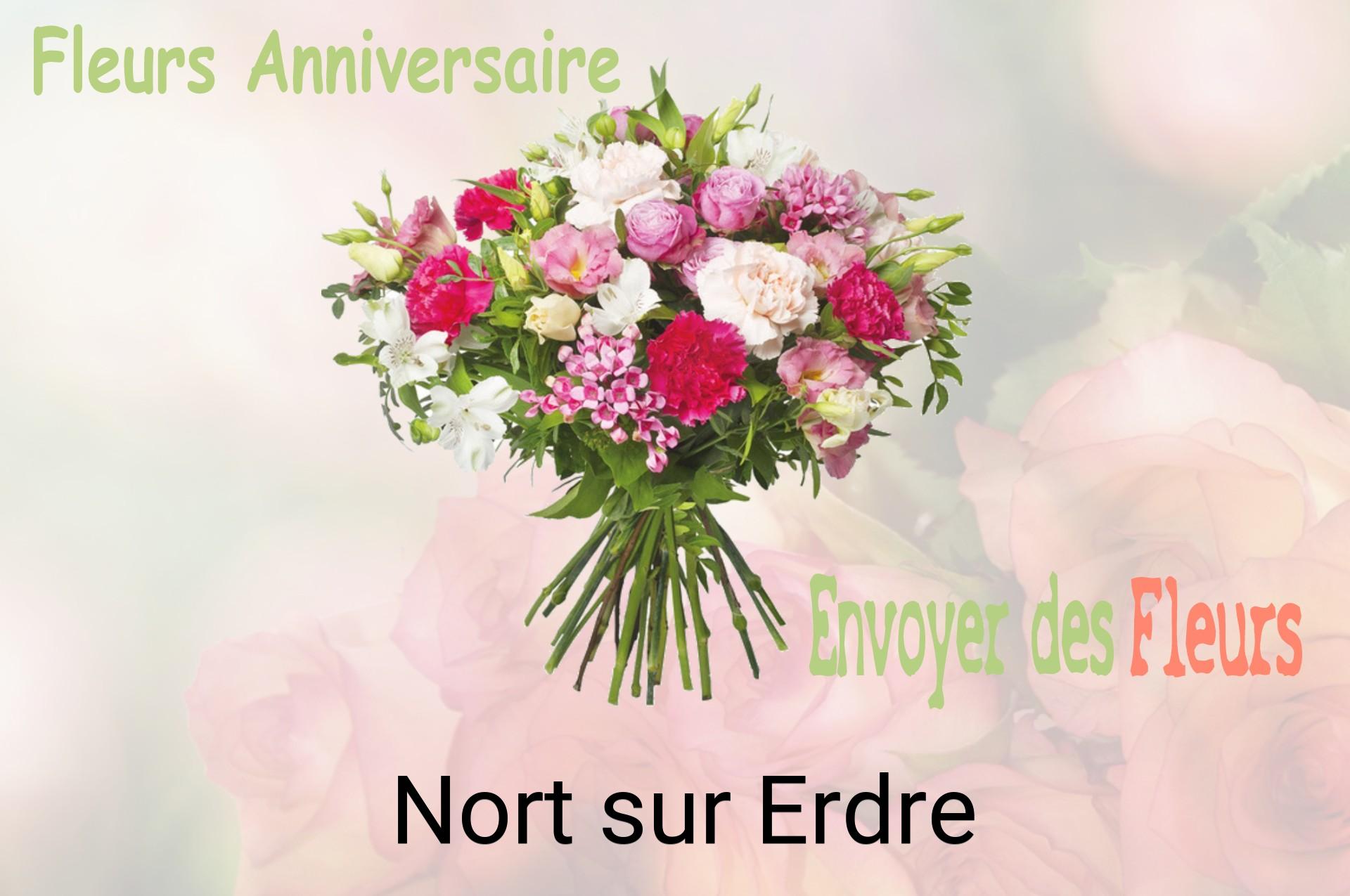 Bouquet de fleurs d’anniversaire livré à Nort-sur-Erdre